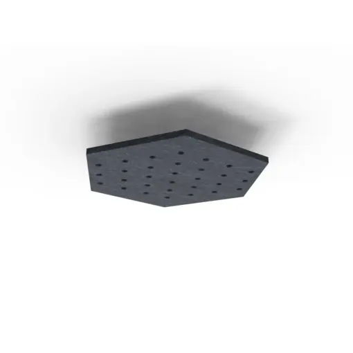 Acouline Hive Ripple ceiling panel, 790mm nominal diameter, Lake