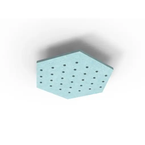 Acouline Hive Ripple ceiling panel, 790mm nominal diameter, Stream