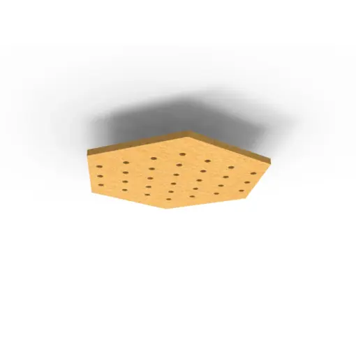 Acouline Hive Ripple ceiling panel, 790mm nominal diameter, Reed