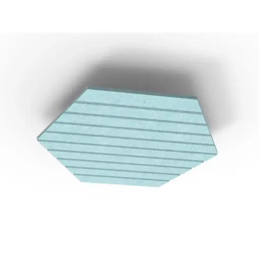 Acouline Hive V Groove ceiling panel, 1180mm nominal diameter, Stream
