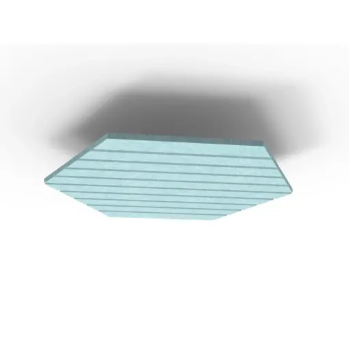 Acouline Hive V Groove ceiling panel, 1180mm nominal diameter, Stream