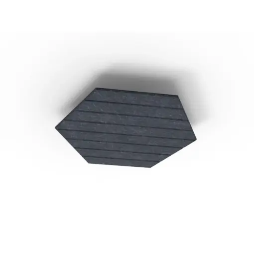 Acouline Hive V Groove ceiling panel, 790mm nominal diameter, Lake