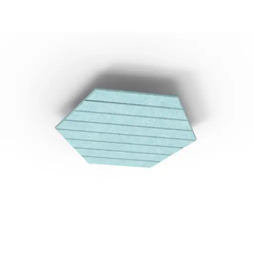 Acouline Hive V Groove ceiling panel, 790mm nominal diameter, Stream
