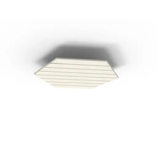 Acouline Hive V Groove ceiling panel, 790mm nominal diameter, Frost