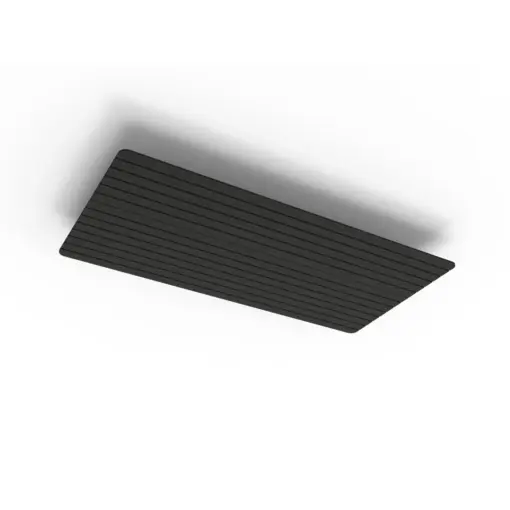 Acouline Span V Groove Ascend ceiling panel, 2400mm x 1200mm, Coal