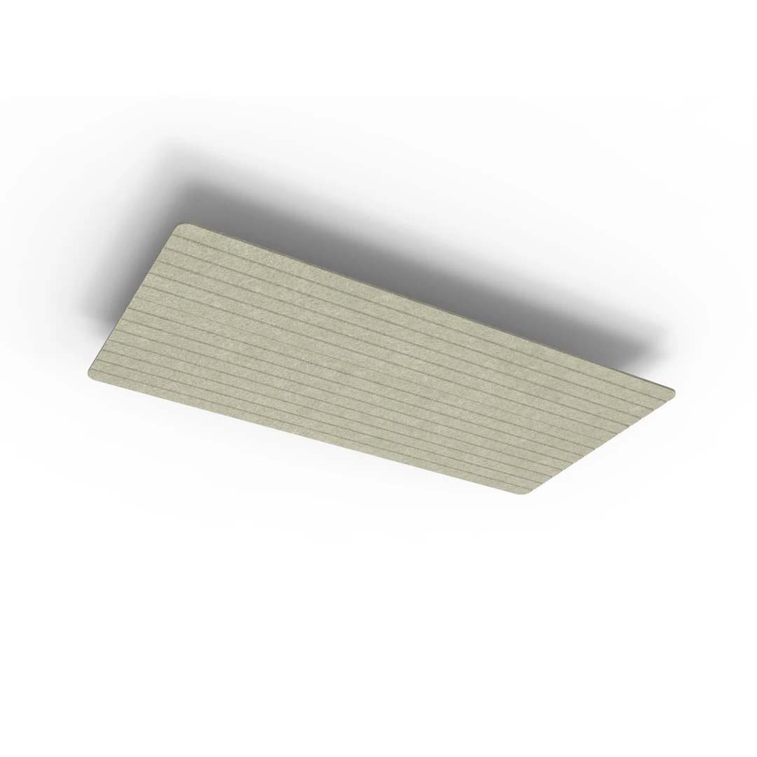 Acouline Span V Groove Ascend ceiling panel, 2400mm x 1200mm, Moss