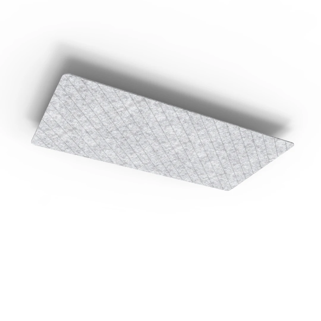 Acouline Span V Groove Glide ceiling panel, 2400mm x 1200mm, Flint