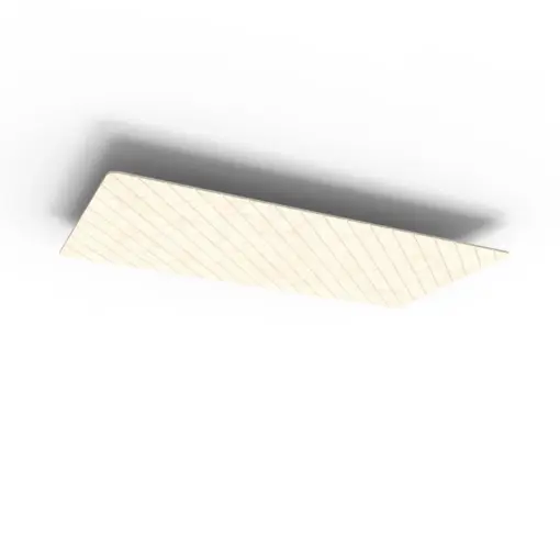 Acouline Span V Groove Glide ceiling panel, 2400mm x 1200mm, Truffle