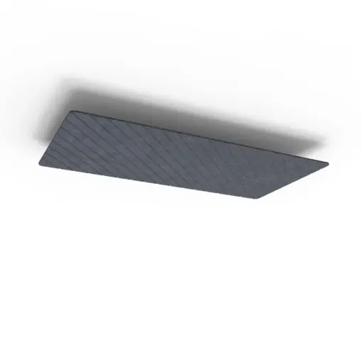 Acouline Span V Groove Glide ceiling panel, 2400mm x 1200mm, Lake
