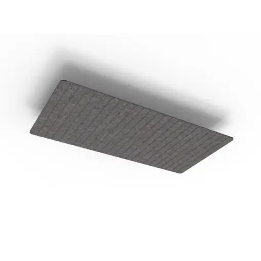 Acouline Span V Groove Horizon ceiling panel, 2400mm x 1200mm, Char