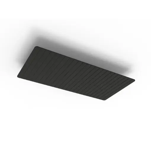 Acouline Span V Groove Horizon ceiling panel, 2400mm x 1200mm, Coal