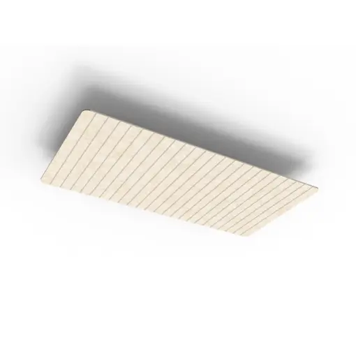 Acouline Span V Groove Horizon ceiling panel, 2400mm x 1200mm, Truffle