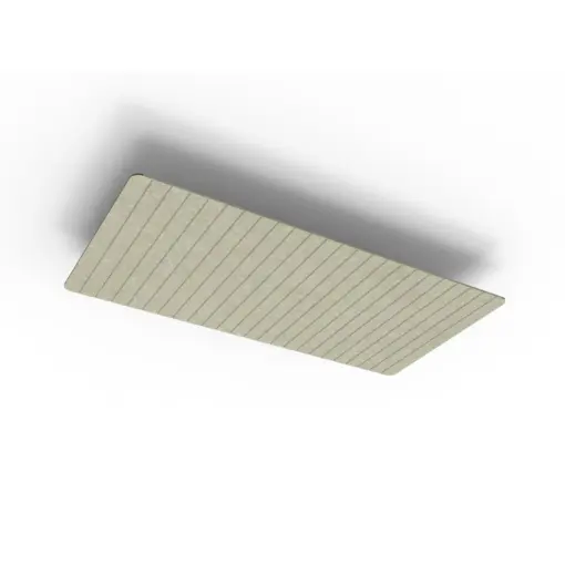 Acouline Span V Groove Horizon ceiling panel, 2400mm x 1200mm, Moss