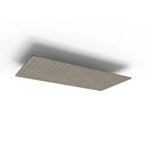 Acouline Span V Groove Horizon ceiling panel, 2400mm x 1200mm, Drift