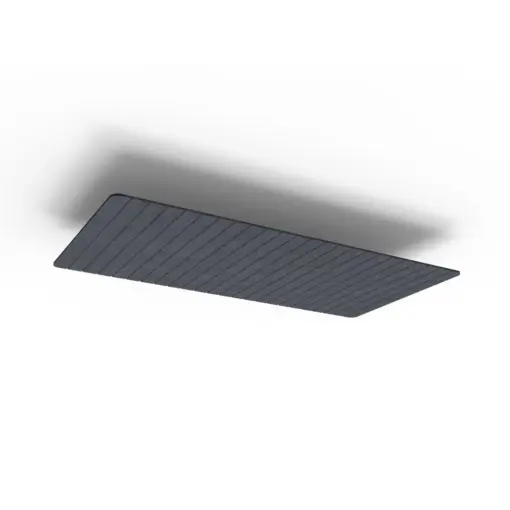 Acouline Span V Groove Horizon ceiling panel, 2400mm x 1200mm, Lake