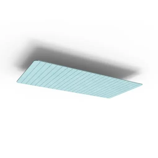 Acouline Span V Groove Horizon ceiling panel, 2400mm x 1200mm, Stream