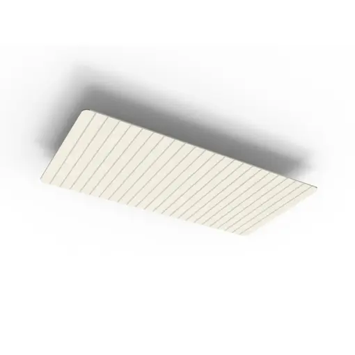 Acouline Span V Groove Horizon ceiling panel, 2400mm x 1200mm, Frost