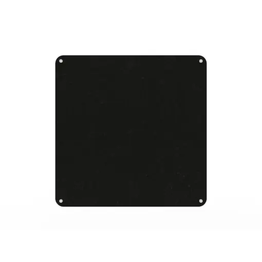 Acouline frameless acoustic pinboard, 1200mm W x 1200mm H, Coal