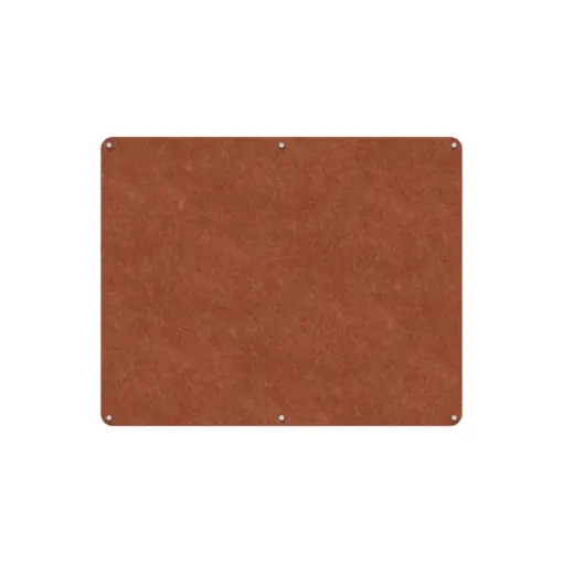 Acouline frameless acoustic pinboard, 1500mm W x 1200mm H, Ember