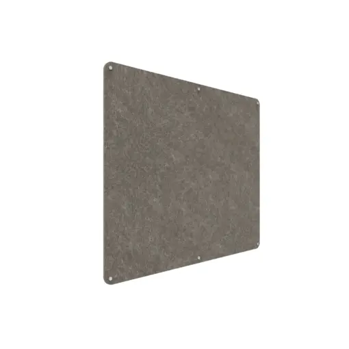 Acouline frameless acoustic pinboard, 1500mm W x 1200mm H, Drift