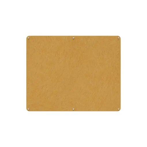 Acouline frameless acoustic pinboard, 1500mm W x 1200mm H, Reed