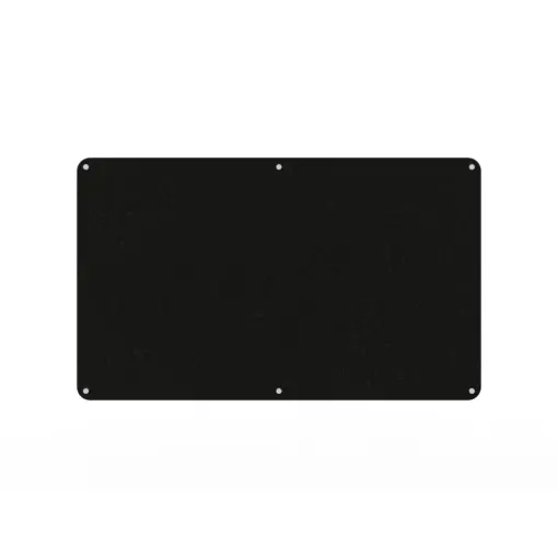 Acouline frameless acoustic pinboard, 1500mm W x 900mm H, Coal