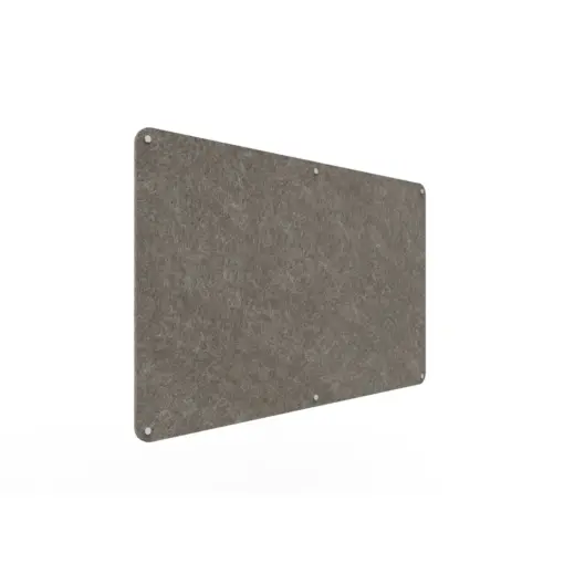 Acouline frameless acoustic pinboard, 1500mm W x 900mm H, Drift