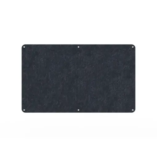 Acouline frameless acoustic pinboard, 1500mm W x 900mm H, Lake