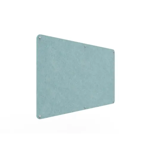 Acouline frameless acoustic pinboard, 1500mm W x 900mm H, Stream