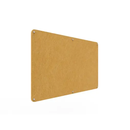 Acouline frameless acoustic pinboard, 1500mm W x 900mm H, Reed