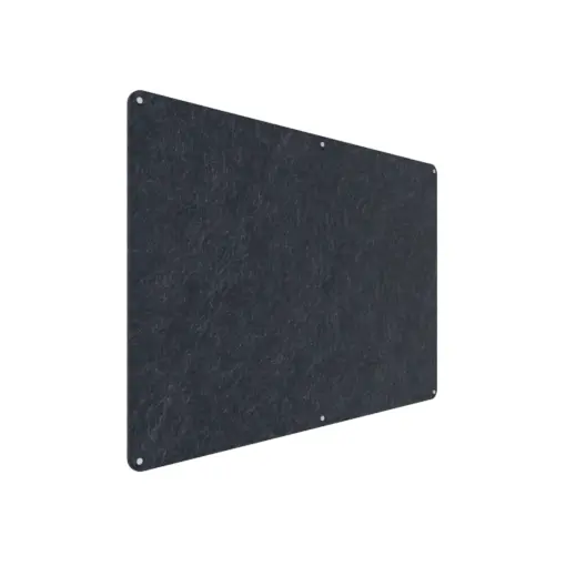 Acouline frameless acoustic pinboard, 1800mm W x 1200mm H, Lake
