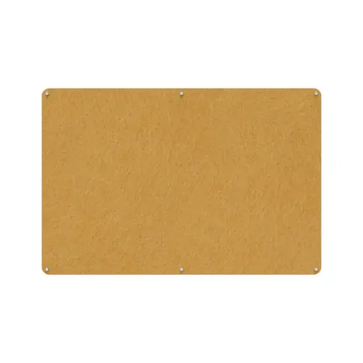 Acouline frameless acoustic pinboard, 1800mm W x 1200mm H, Reed