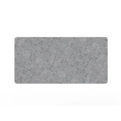 Acouline frameless acoustic pinboard, 1800mm W x 900mm H, Flint