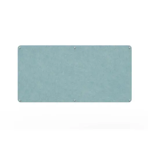 Acouline frameless acoustic pinboard, 1800mm W x 900mm H, Stream
