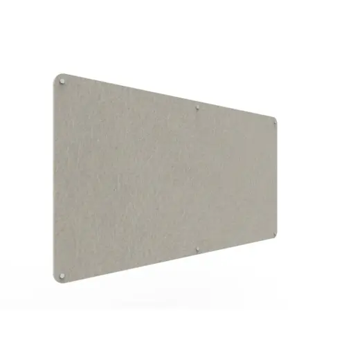 Acouline frameless acoustic pinboard, 1800mm W x 900mm H, Mist