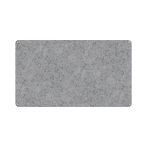 Acouline frameless acoustic pinboard, 2100mm W x 1200mm H, Flint