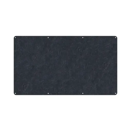 Acouline frameless acoustic pinboard, 2100mm W x 1200mm H, Lake