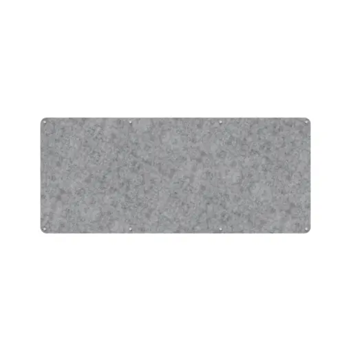 Acouline frameless acoustic pinboard, 2100mm W x 900mm H, Flint