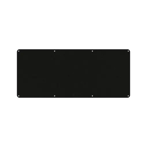Acouline frameless acoustic pinboard, 2100mm W x 900mm H, Coal