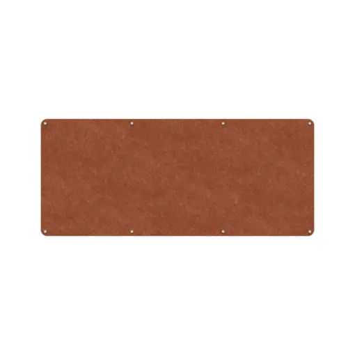 Acouline frameless acoustic pinboard, 2100mm W x 900mm H, Ember