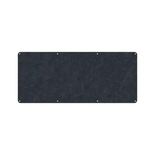 Acouline frameless acoustic pinboard, 2100mm W x 900mm H, Lake