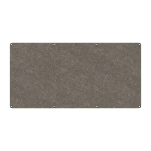 Acouline frameless acoustic pinboard, 2400mm W x 1200mm H, Drift