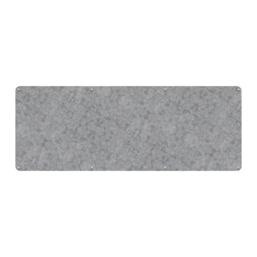 Acouline frameless acoustic pinboard, 2400mm W x 900mm H, Flint