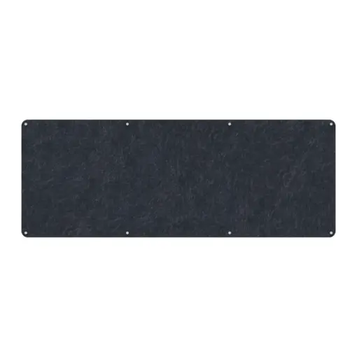 Acouline frameless acoustic pinboard, 2400mm W x 900mm H, Lake