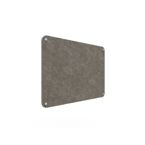 Acouline frameless acoustic pinboard, 900mm W x 600mm H, Drift