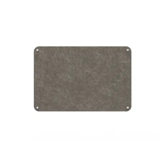 Acouline frameless acoustic pinboard, 900mm W x 600mm H, Drift