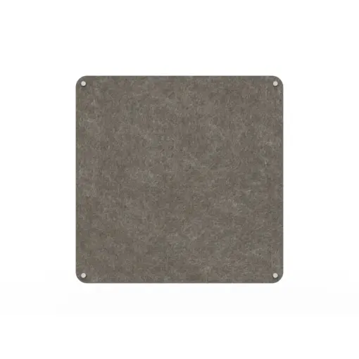 Acouline frameless acoustic pinboard, 900mm W x 900mm H, Drift
