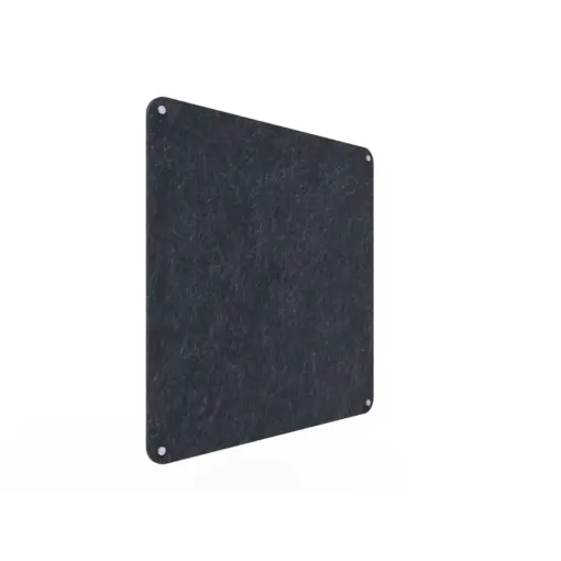 Acouline frameless acoustic pinboard, 900mm W x 900mm H, Lake